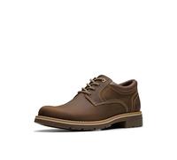 Clarks - Mens Morris Low Ap Shoes, Color Beeswax Le, Size: 6 UK