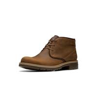 Clarks Men's Morris Peak Waterproof Chukka Boot, Beeswax Leather, 8 UK