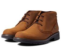 Clarks Men's Morris Peak Waterproof Chukka Boot, Dark Tan Leather, 8.5 UK