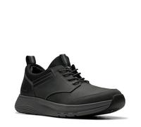 Clarks - Mens Motion Trek Ez Shoes, Color Black Leather, Size: 6 UK