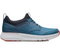 Clarks - Mens Motion Trek Ez Shoes, Color Teal Combi, Size: 7 UK
