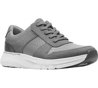Clarks Men's Motion Trek Go Sneaker, Grey Combi, 7.5