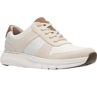 Clarks Men's Motion Trek Go Sneaker, Ivory Combi, 11 Wide