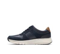 Clarks Men's Motion Trek Go Sneaker, Navy Combi, 6.5 UK
