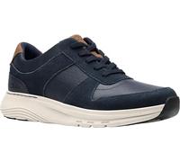 Clarks Men's Motion Trek Go Sneaker, Navy Combi, 7