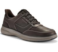 Clarks Men's Mullan Easy Shoes, Dark Brown, 12 UK