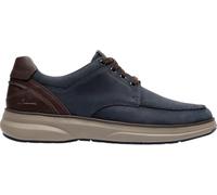 Clarks - Mens Mullan Moc Shoes, Navy Leather, 11.5 Wide