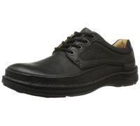 Clarks Men's Nature Three Derbys,Black Leather, 9 UK