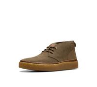 Clarks Men's Oakpark Mid Ankle Boot, Dark Grey, 7.5 UK