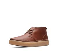 Clarks mens Oakpark Mid Chukka Boot, Tan Tumbled Leather, 9.5