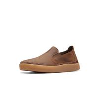 Clarks Men's Oakpark Step Loafer, Beeswax Leather, 10 UK