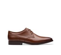 Clarks Mens Paulton Lace Tan Derby Shoes,Lace Up