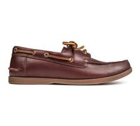 Clarks Mens Pickwell Shoes - Tan Leather - Size UK 7