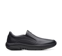 Clarks Men's Pro Step Loafer Black Leather Loafers | Size: 8/Standard Fit