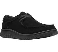 Clarks Men's RelaxLite Low Boat Shoe, Black Suede, 8 UK