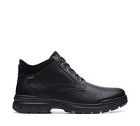 Clarks Mens Rockie2 Upgtx Fashion Boot, Black Black Leather, 8 UK