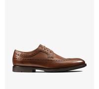 Clarks Men's Ronnie Limit Brogues, Brown British Tan Leather, 11 UK