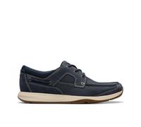 Clarks Sailview Lace Navy Nubuck