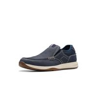 Clarks Men's Sailview Step Loafer Navy Nubuck 13