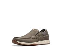 Clarks - Mens Sailview Step Shoes, Color Taupe Nubuck, Size: 13 UK