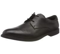 Clarks Men's Scala Loop Youth Lace up School Shoes, Black, 5.5 UK