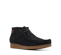 Clarks Men's Shacre Chukka Boot, Black Suede, 6.5 UK