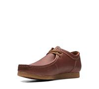 Clarks Men's Shacre Ii Run Oxford, Tan Tumbled Leather, 8 UK