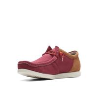 Clarks Men's Shacrelite Moc Oxford, Brick Red Textile, 7 UK
