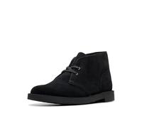 Clarks Men's Shepton Chukka Boot, Black Suede, 8.5 UK