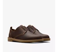 Clarks Mens Shepton Low Beeswax Lea - Cushion UK 8,9,10,11,12 G