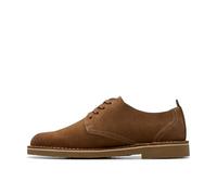 Clarks Men's Shepton Low, Cola Suede, 6.5 UK