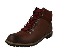 Clarks Mens Smart Lace Up Waterproof Ankle Boots Westcombe Hi WP - British Tan Leather - UK Size 8.5G - EU Size 42.5 - US Size 9.5M