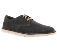 Clarks Mens Smart Shoes Forge Vibe Suede Lace Up blue UK Size