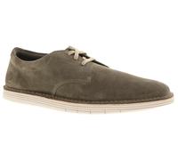 Clarks Mens Smart Shoes Forge Vibe Suede Lace Up olive UK Size