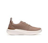 Clarks Men's Solevana Style Grey Trainers, Lace Up in Light Stone | Size: 7-Standard Fit Clarks Light Stone 7-Standard Fit