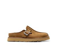 Clarks Mens Solsbury Mule Cola Suede Mules,Slip Ons