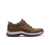 Clarks Spypath Ox Beeswax Leather Walking,trainers In Brown Brown 9-Standard Fit