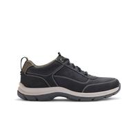 Clarks Men's Spypath Ox Navy Nubuck Trainers, Walking in Blue | Size: 9.5-Standard Fit Clarks Blue 9.5-Standard Fit