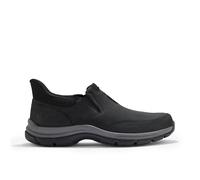 Clarks Men's Spypath Step Black Nubuck Slip Ons, Walking | Size: 10.5-Standard Fit Clarks Black 10.5-Standard Fit