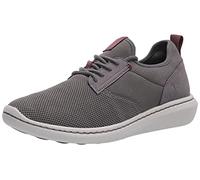 Clarks Men's Step Urban Low Oxford, Grey Textile, 6.5 UK