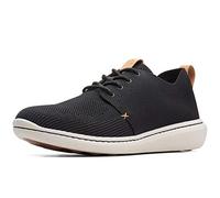 Clarks for man. 26138178 Trainers Step Urban Mix black (10UK= 44.5), Fabric, Flat, Laces, Casual