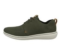 Clarks Men's Step Urban Mix Sneaker, Green Khaki, 8 UK