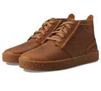 Clarks Men's Streethill Mid Chukka Boot, Dark Tan Leather, 6.5 UK