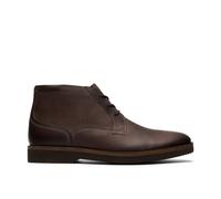 Clarks Mens Tahoe DB Dark Brown Leather Ankle Boots
