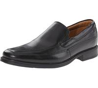 Clarks Men's Tilden Free footwear, Black Leather, 8.5 UK Wide