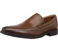 Clarks Men's Tilden Free Slip-On Loafer, Dark Tan, 7 UK