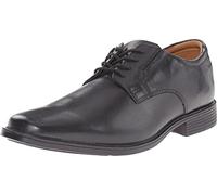 Clarks Men's Tilden Plain Derbys, Eder Black, Numeric_7 UK