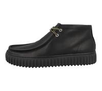 Clarks Main Torhill Hi Leather Men's Black Boots