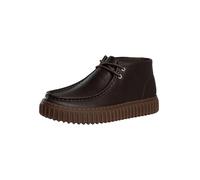 Clarks Men's Torhill Hi Leather Boots, Dark Brown, 8 UK