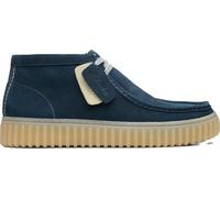 Clarks Men's Torhill Hi Oxford Boot, Blue Suede, 7.5 UK